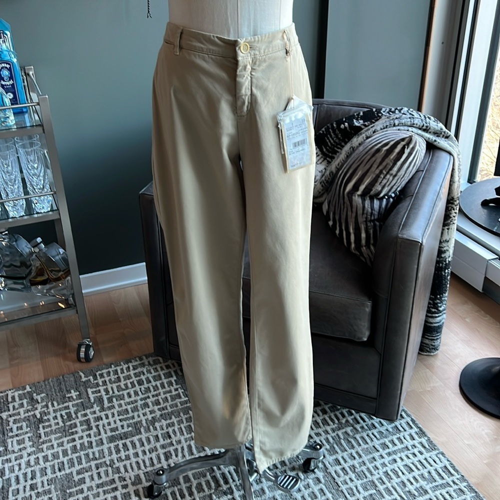New Weekend Max Mara Audrey Chino in Beige Size 14